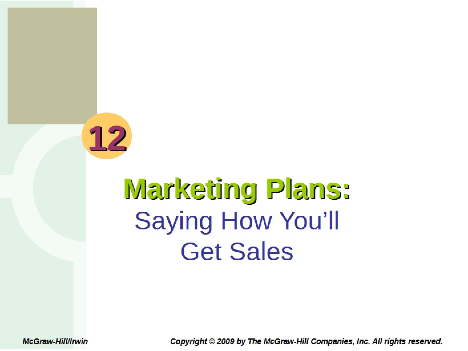 Marketing Plans Sales Acquisition Strategy