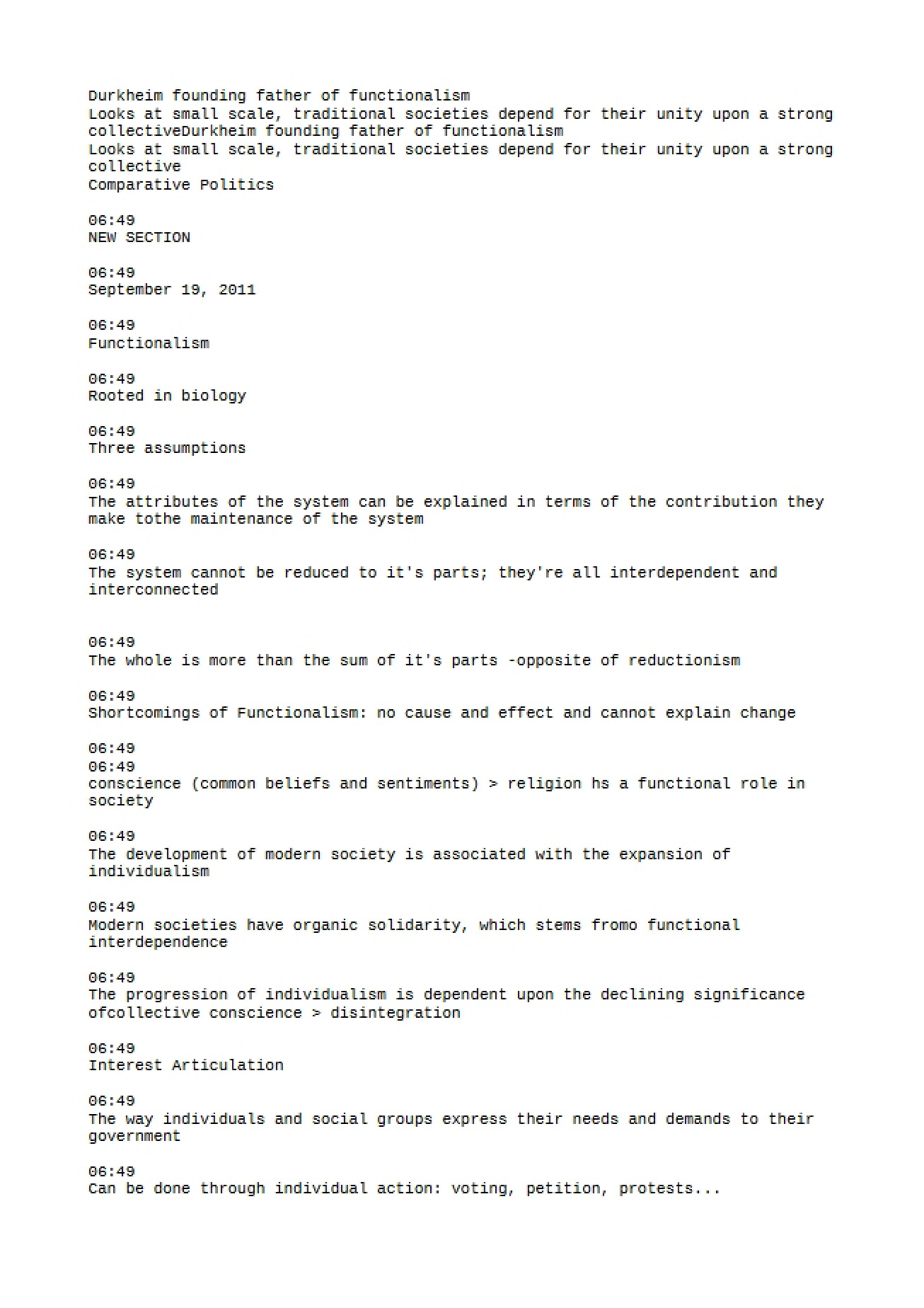 Notes