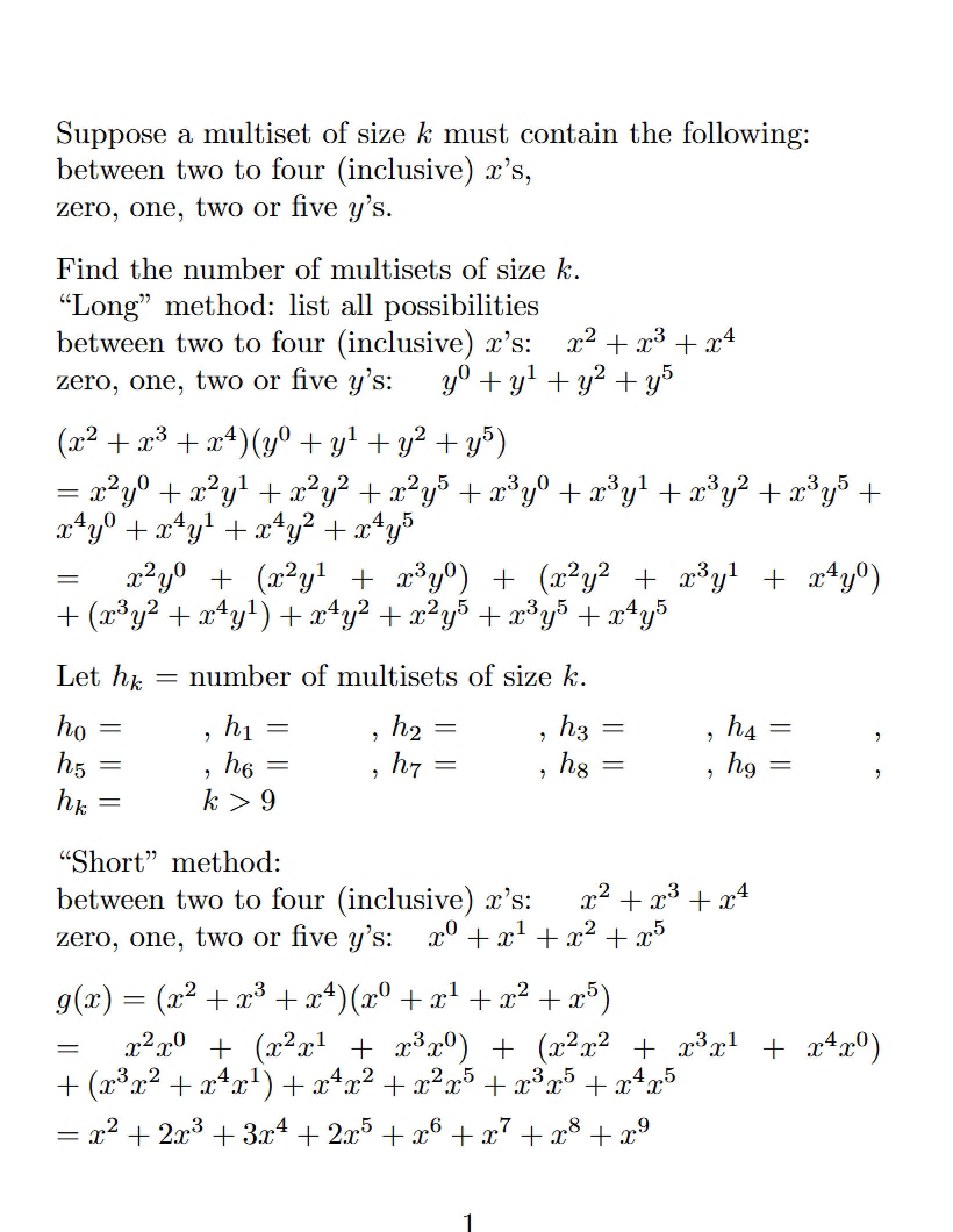 Notes on Discrete Mathematics