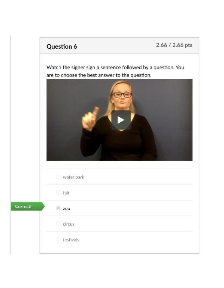 AMSL 1020 Question 6