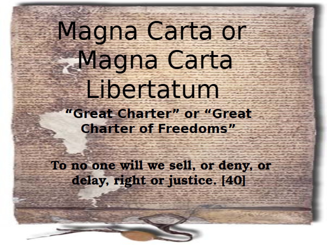 1215 Magna Carta