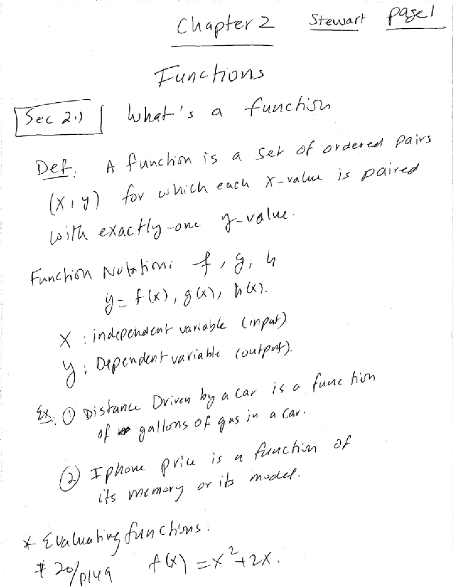 Function Overview