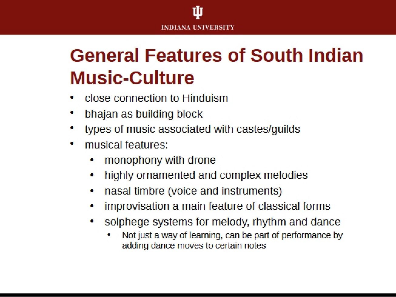 Oct 9 Karnatic Classical Music (Week 7 Day 2)