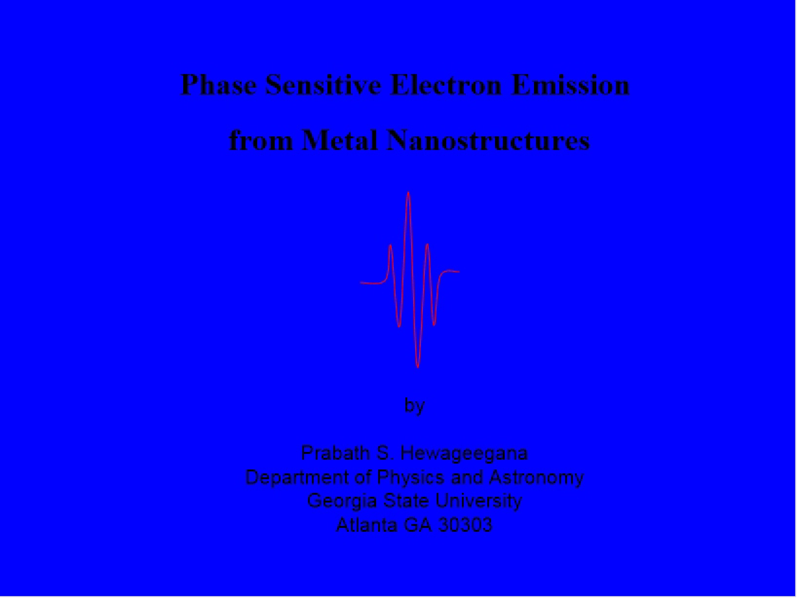 Phase Transition Notes