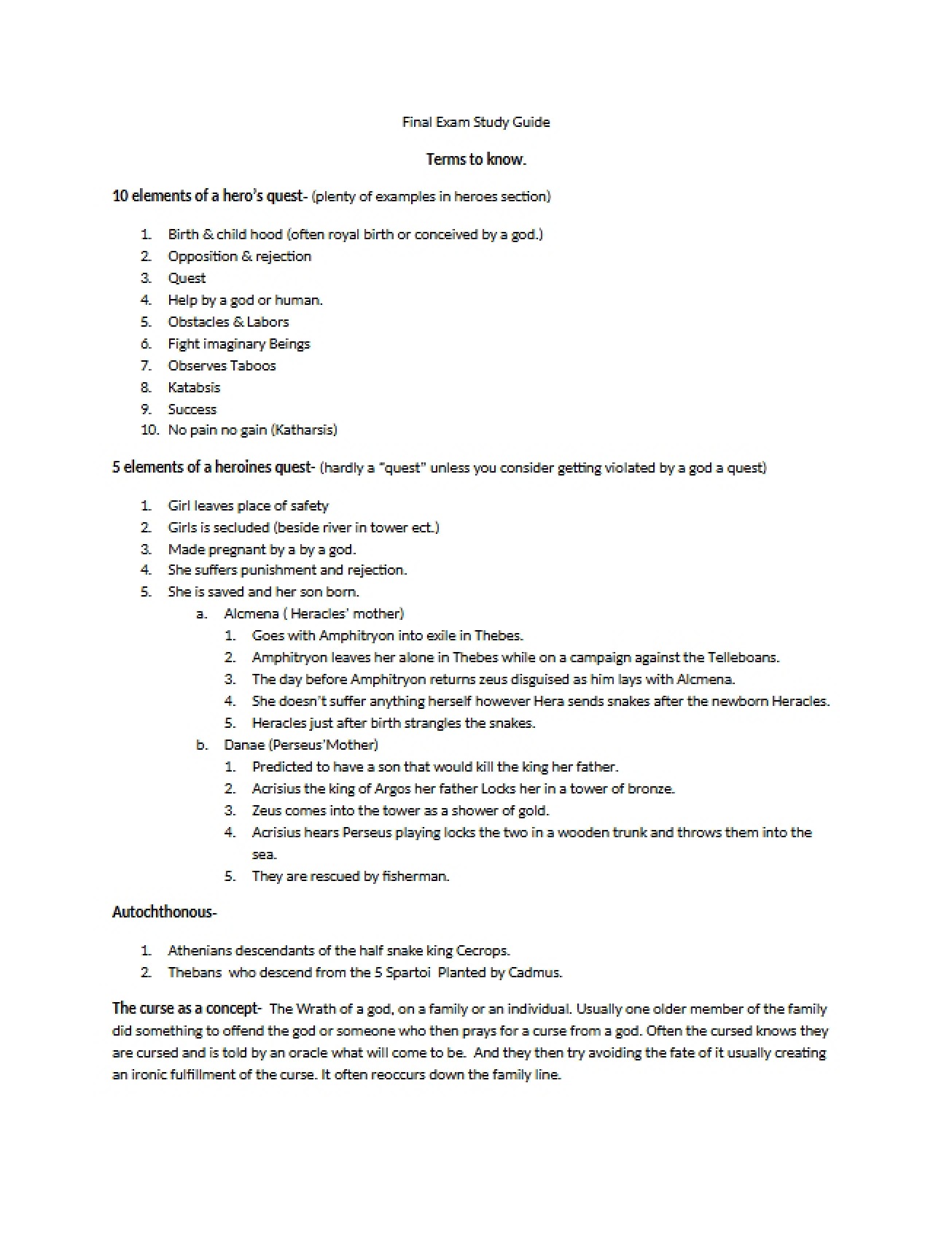 Final Exam Materials Part 2