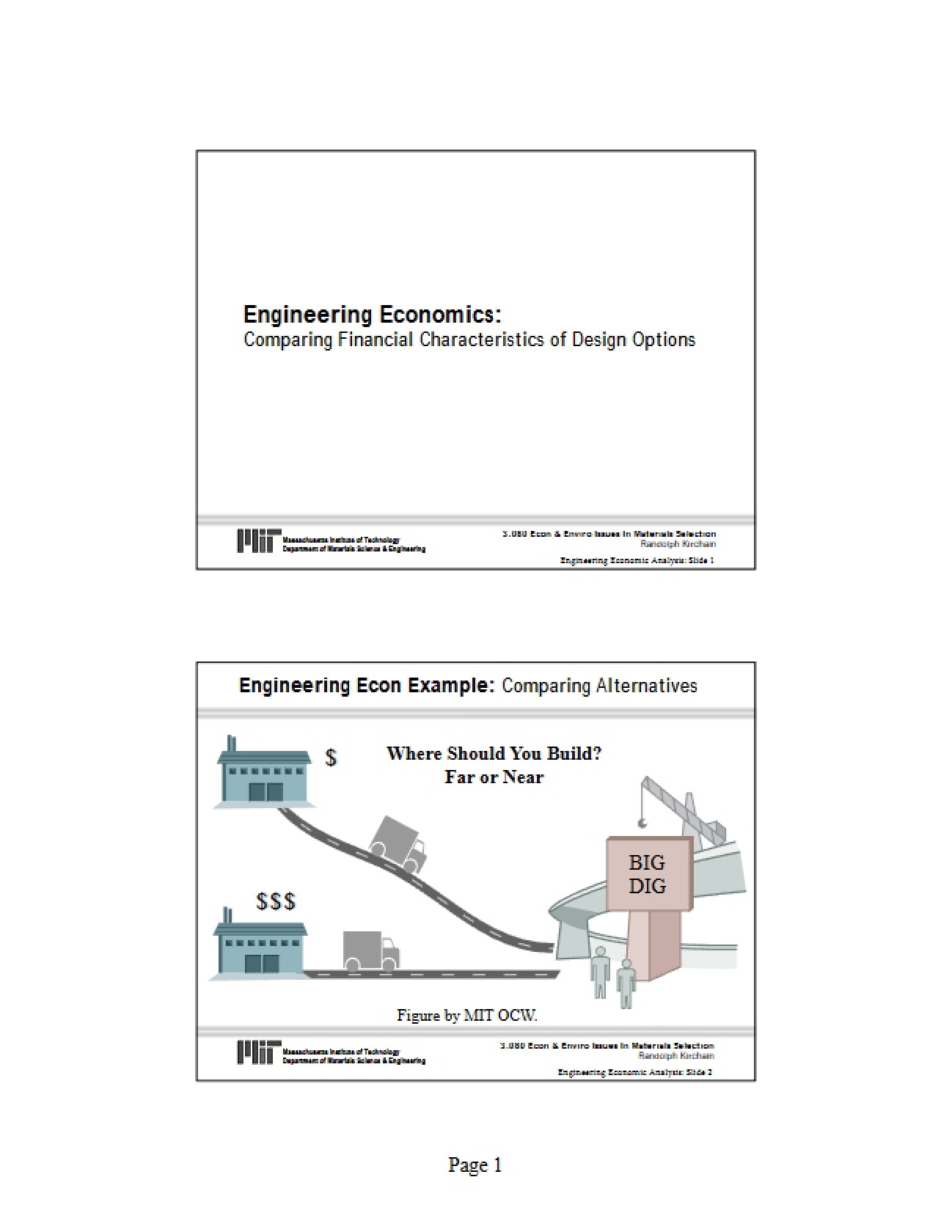 Economic Engineering
