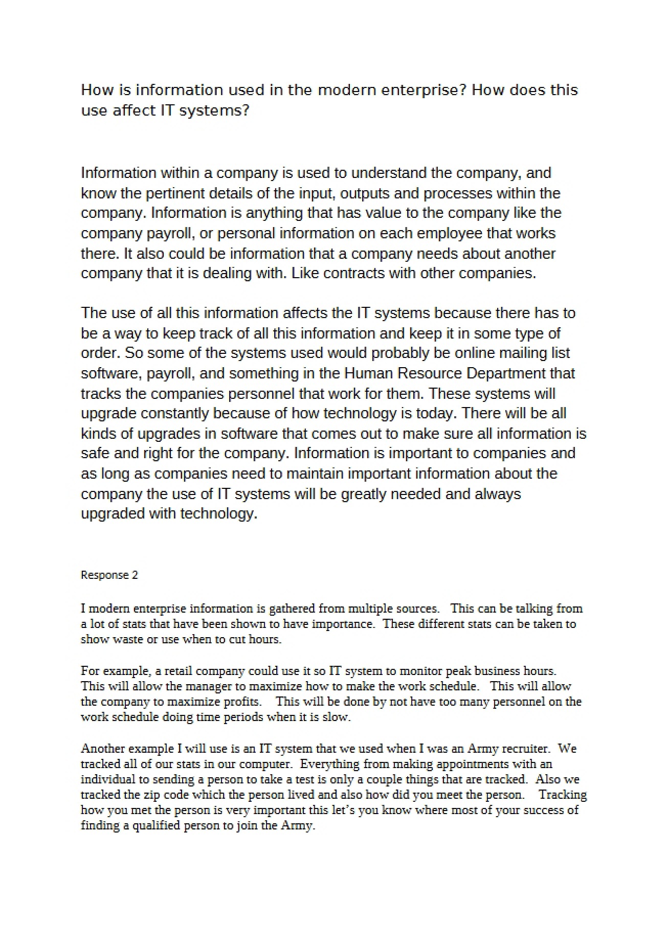 Coursework for Computers and Information Processing