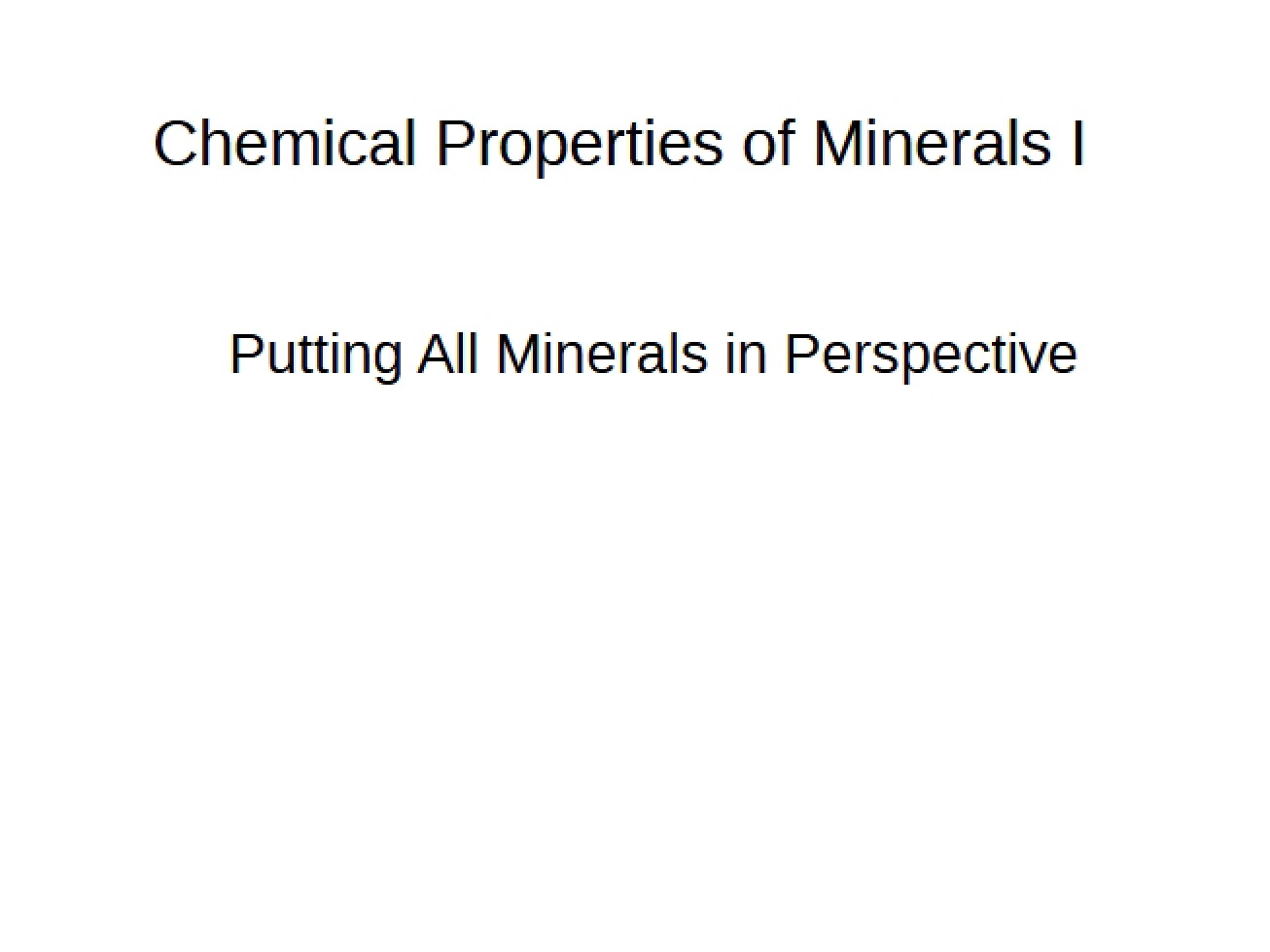 Lecture 02 Chemistry 1