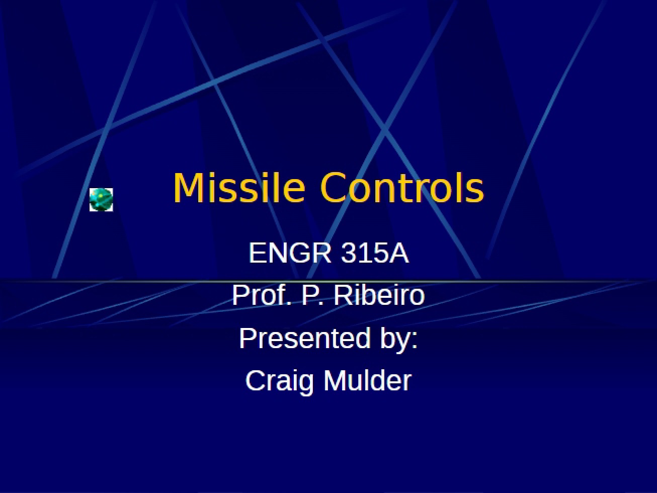 Control Systems for Missiles