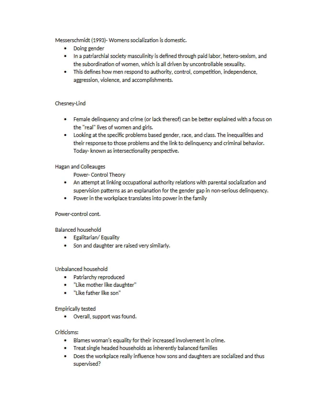 Analysis of Messerschmidt (1993)