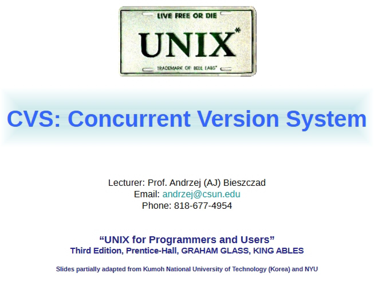 System for Concurrent Versions