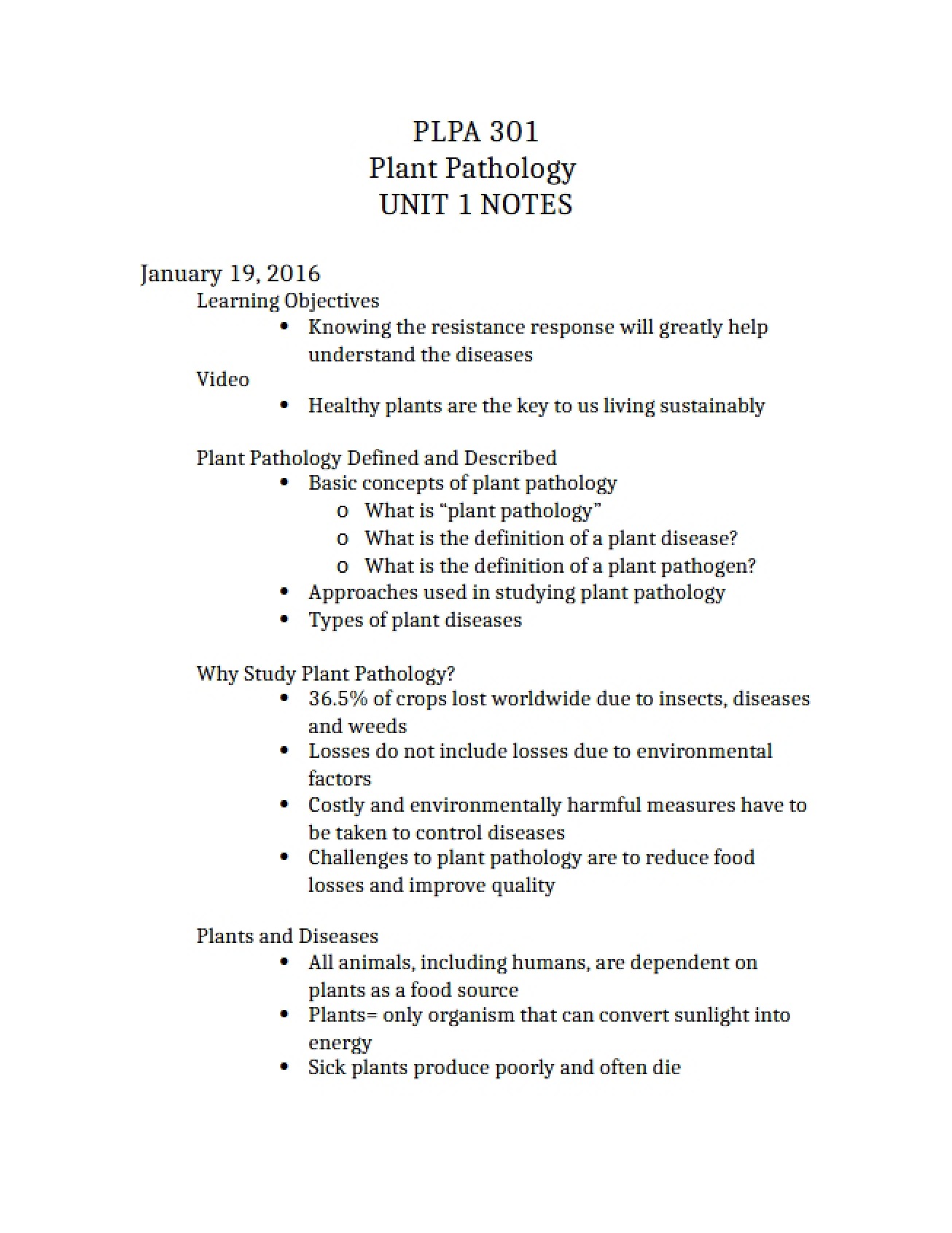 Notes for Section 1