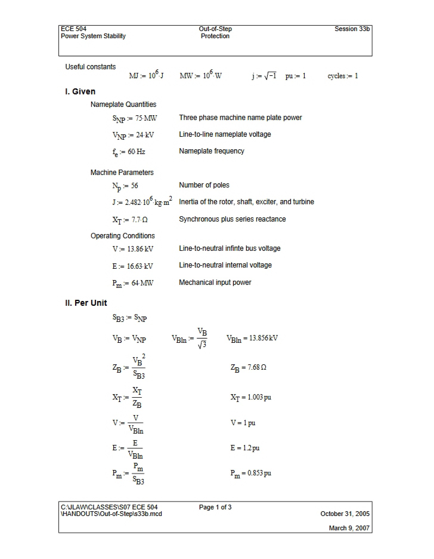 Part B of Session 33