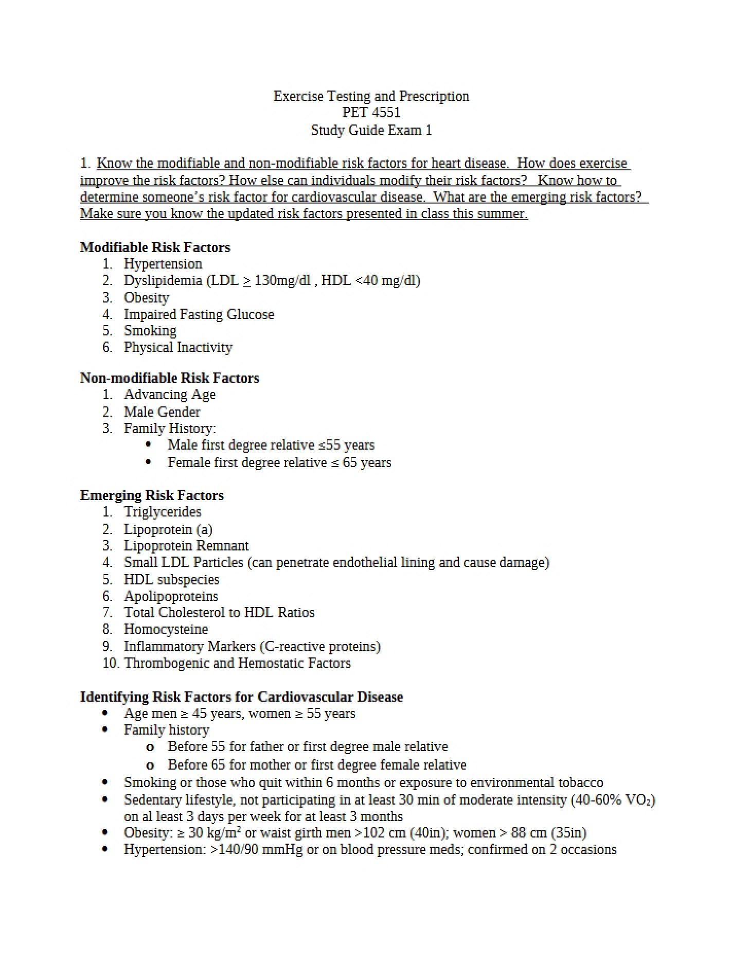 Assessment One