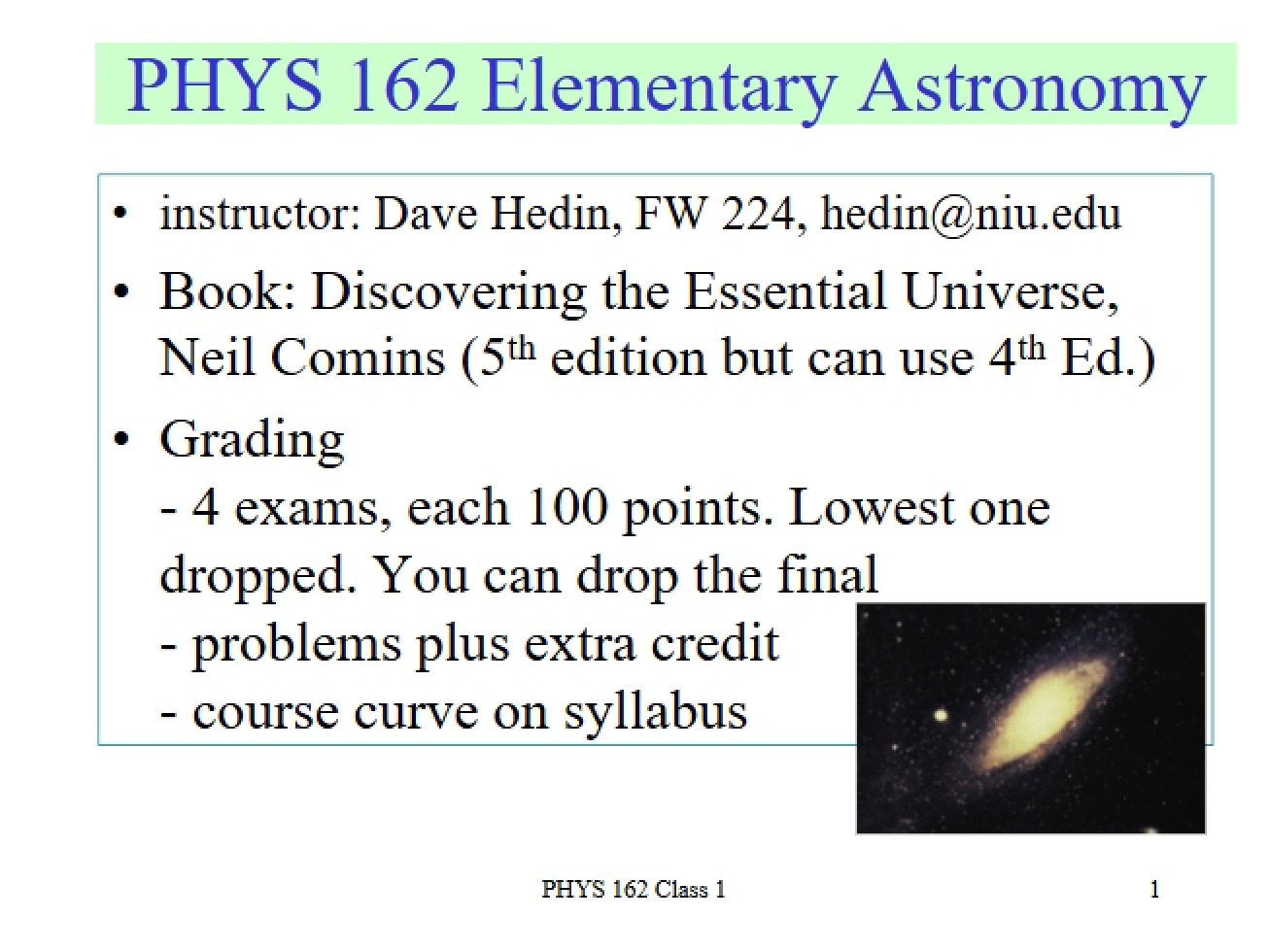 Astronomy Basics