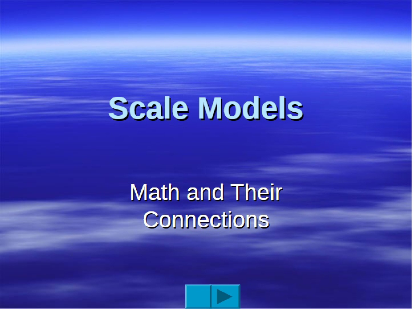Models of Scale