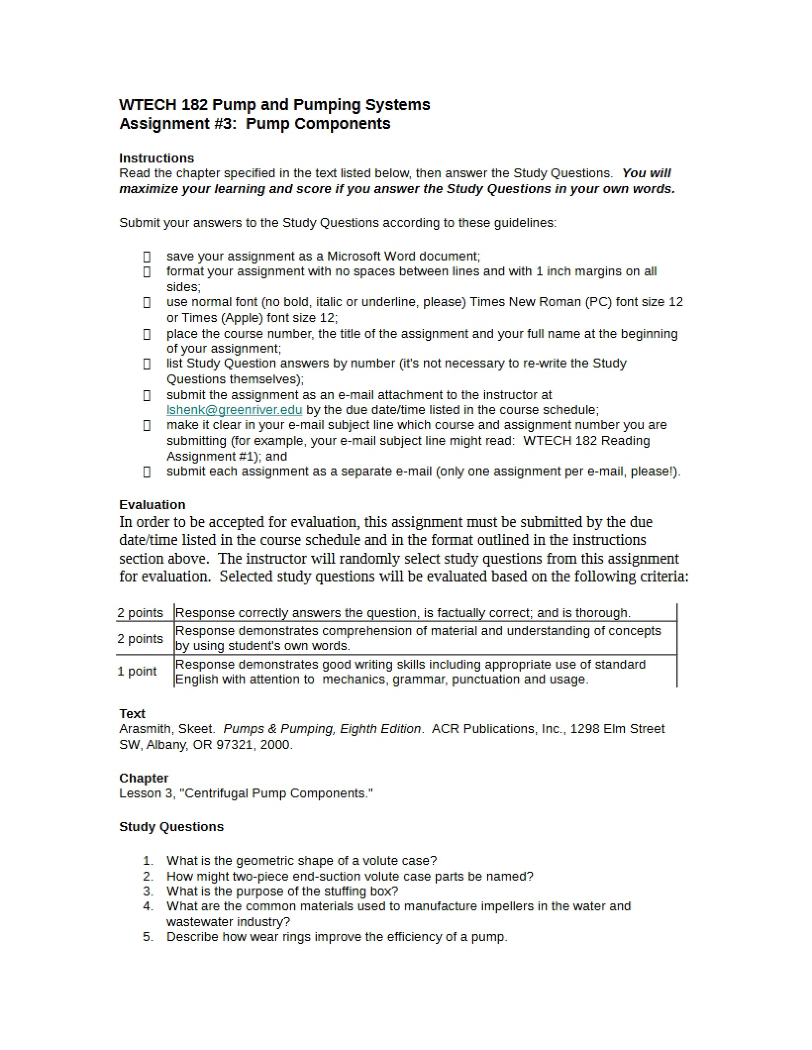 WTECH 182 Homework