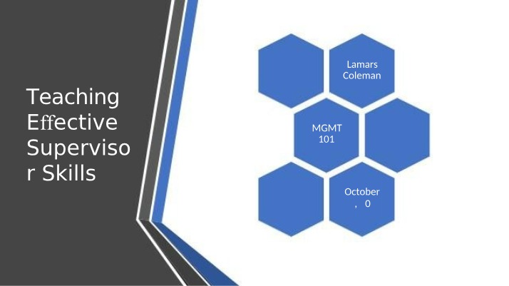 Effective Skills for Transitioning from Worker to Supervisor
