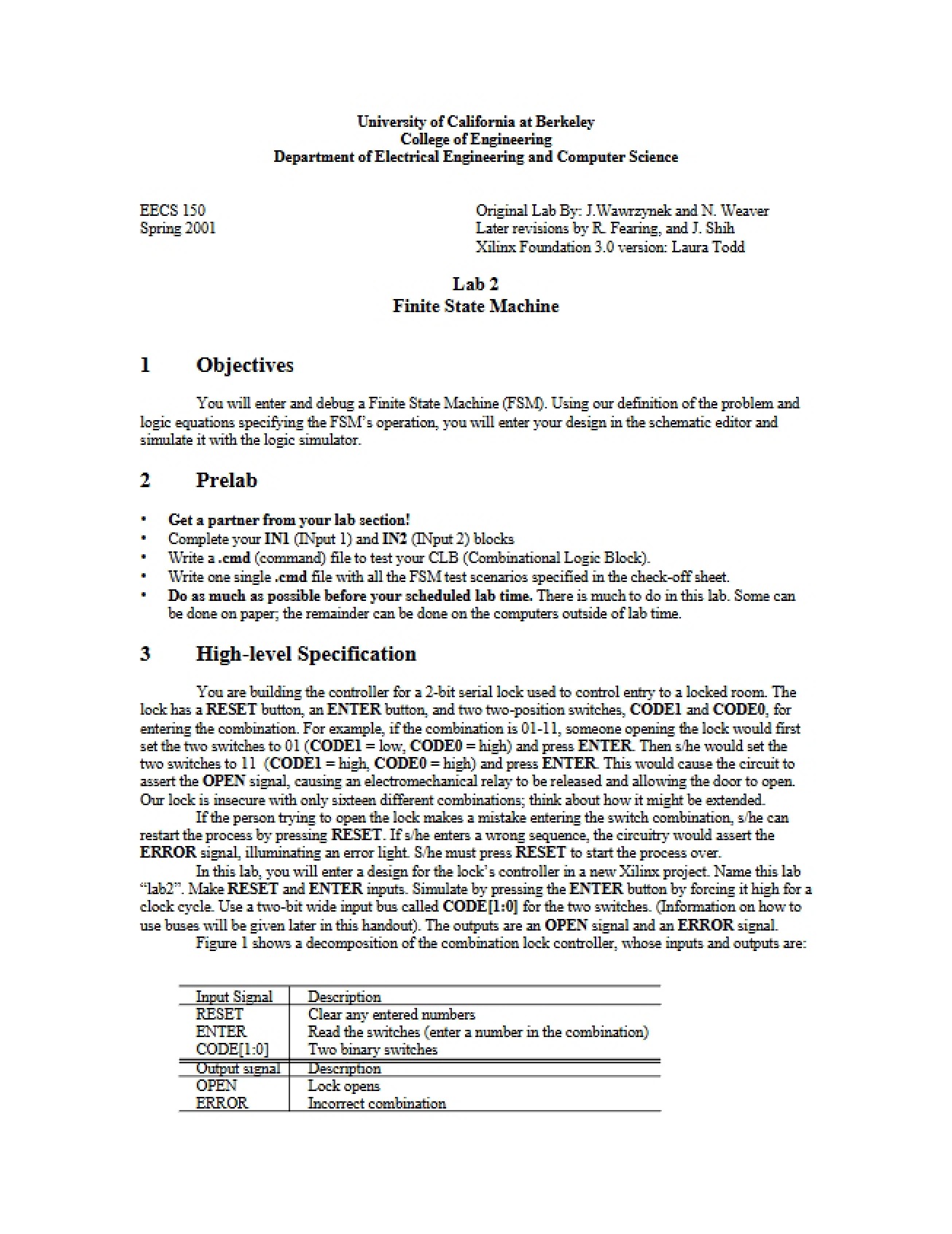 Tool Flow for FPGA CAD (Lab 2)