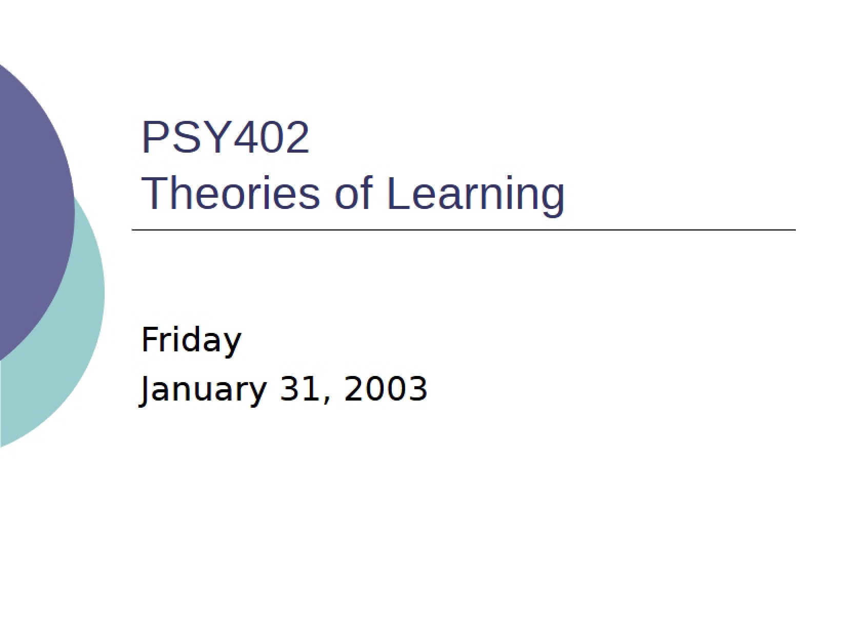 Behavior Shaping