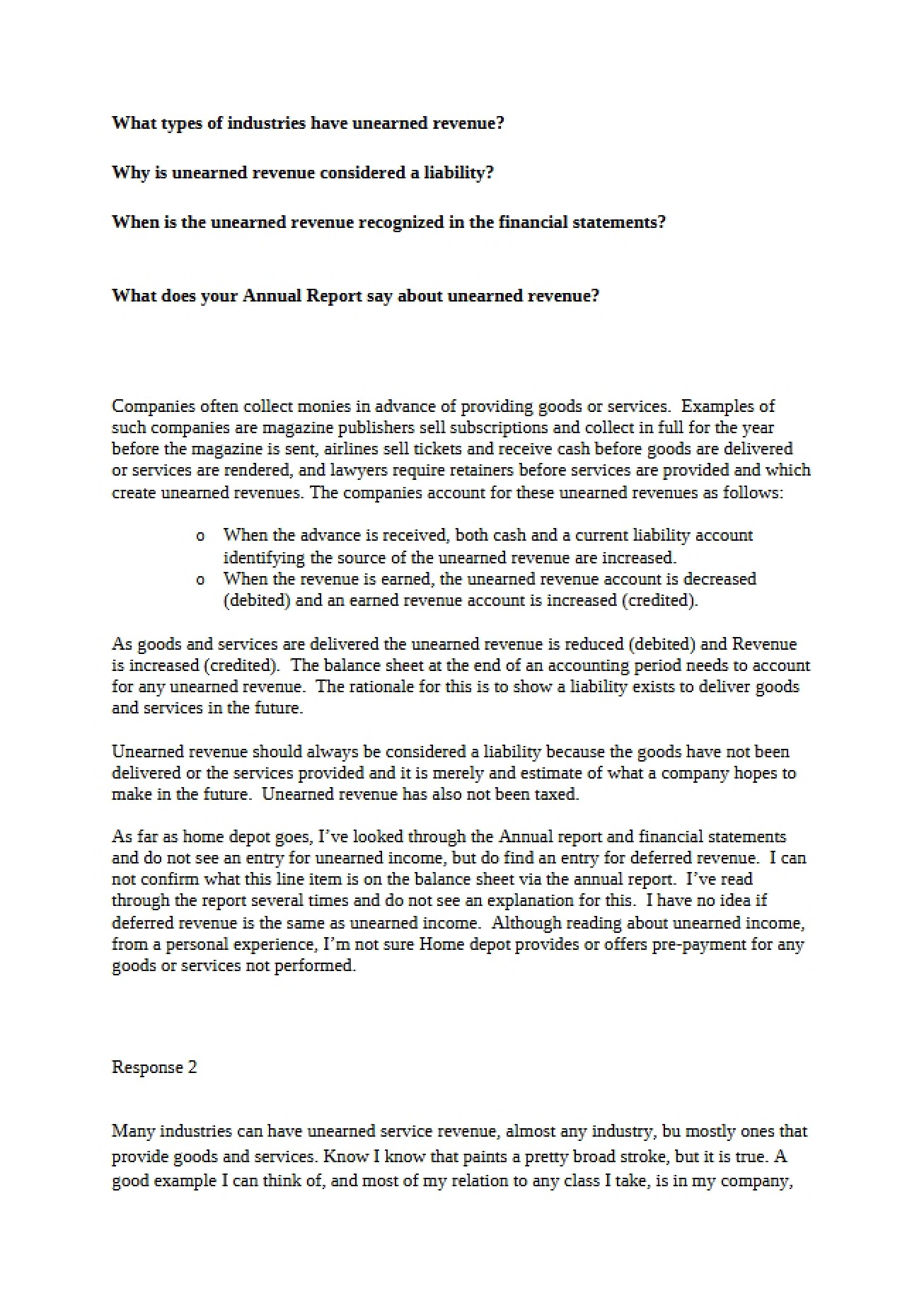 Assignment