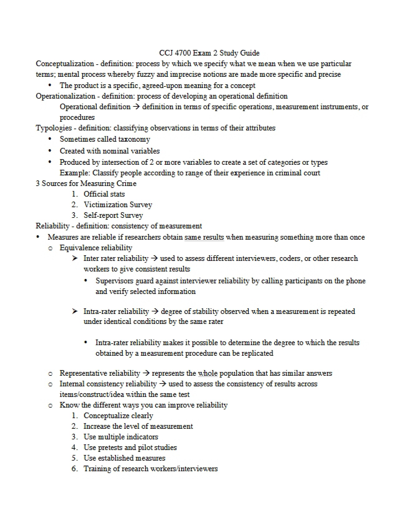 Process of Conceptualization in Research