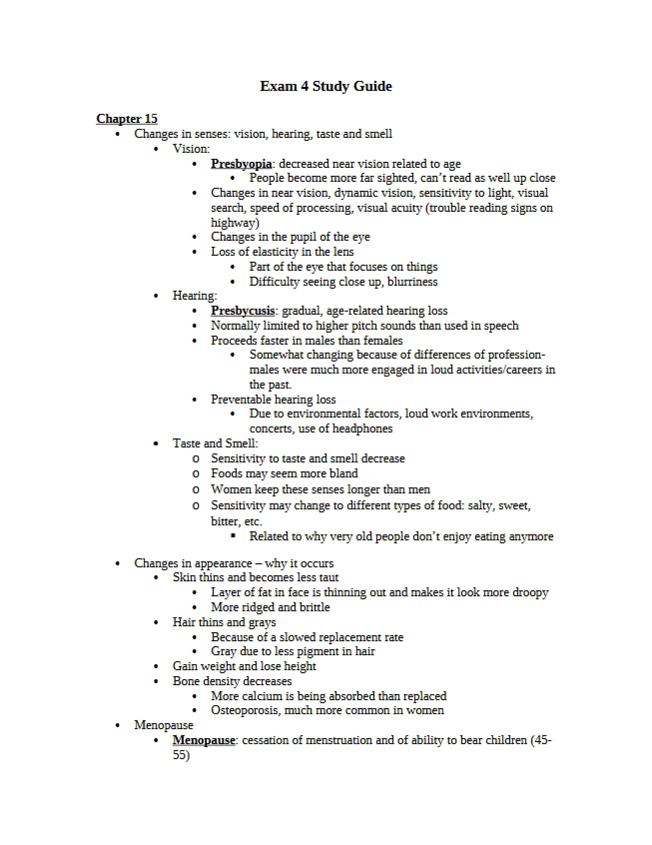 Preparation Guide for the Fourth Examination