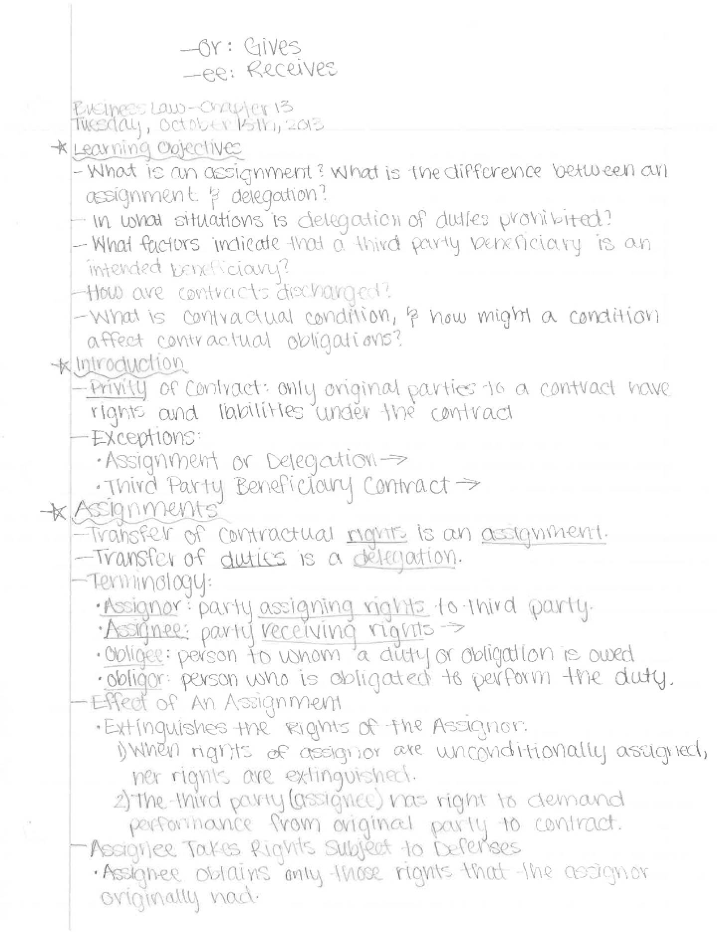 Academic Notes