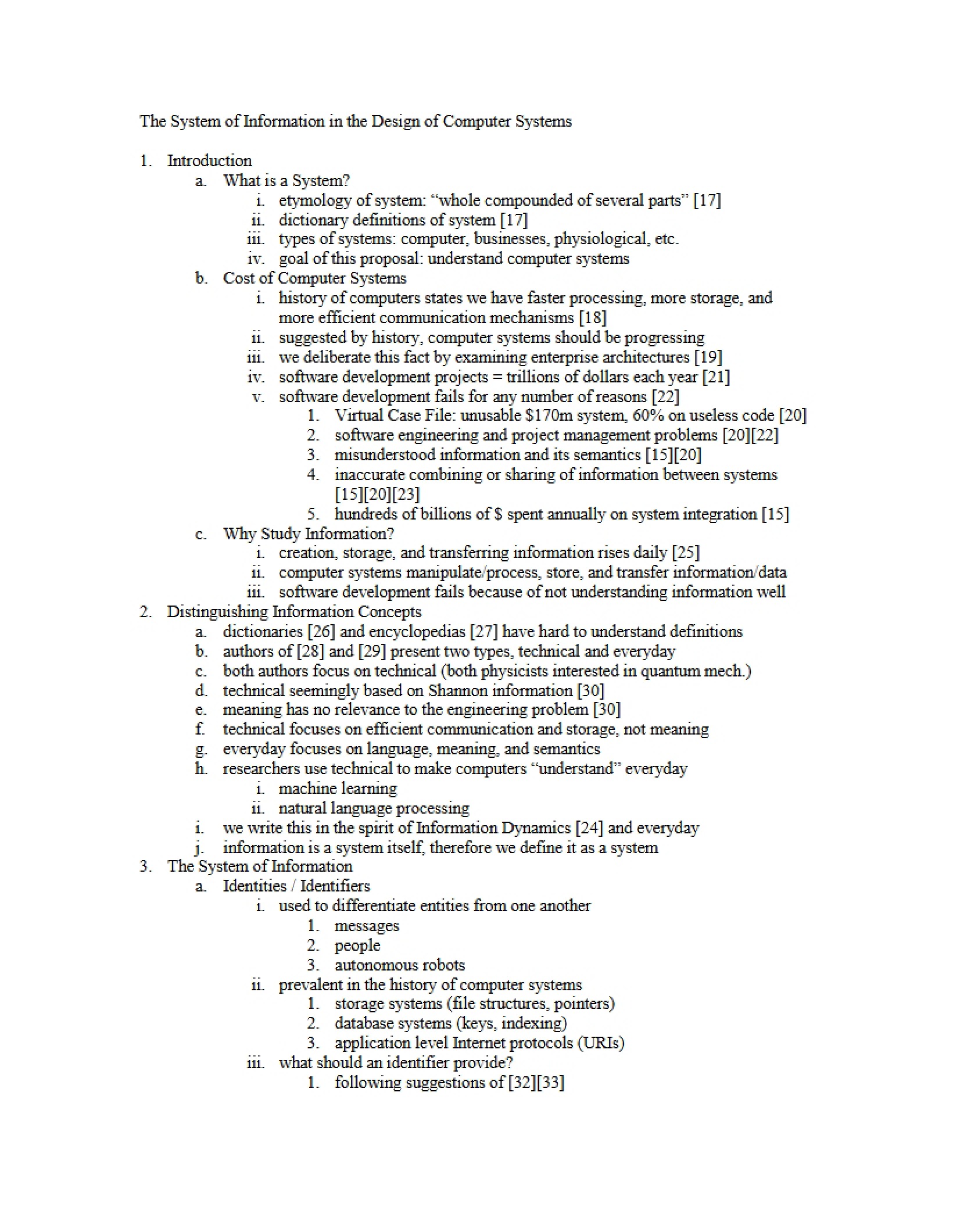 Computer System Design Information Systems