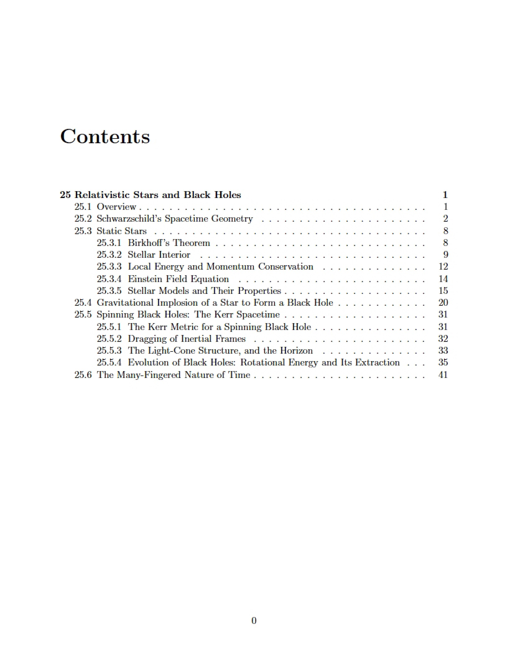 Black Holes and Relativistic Stars