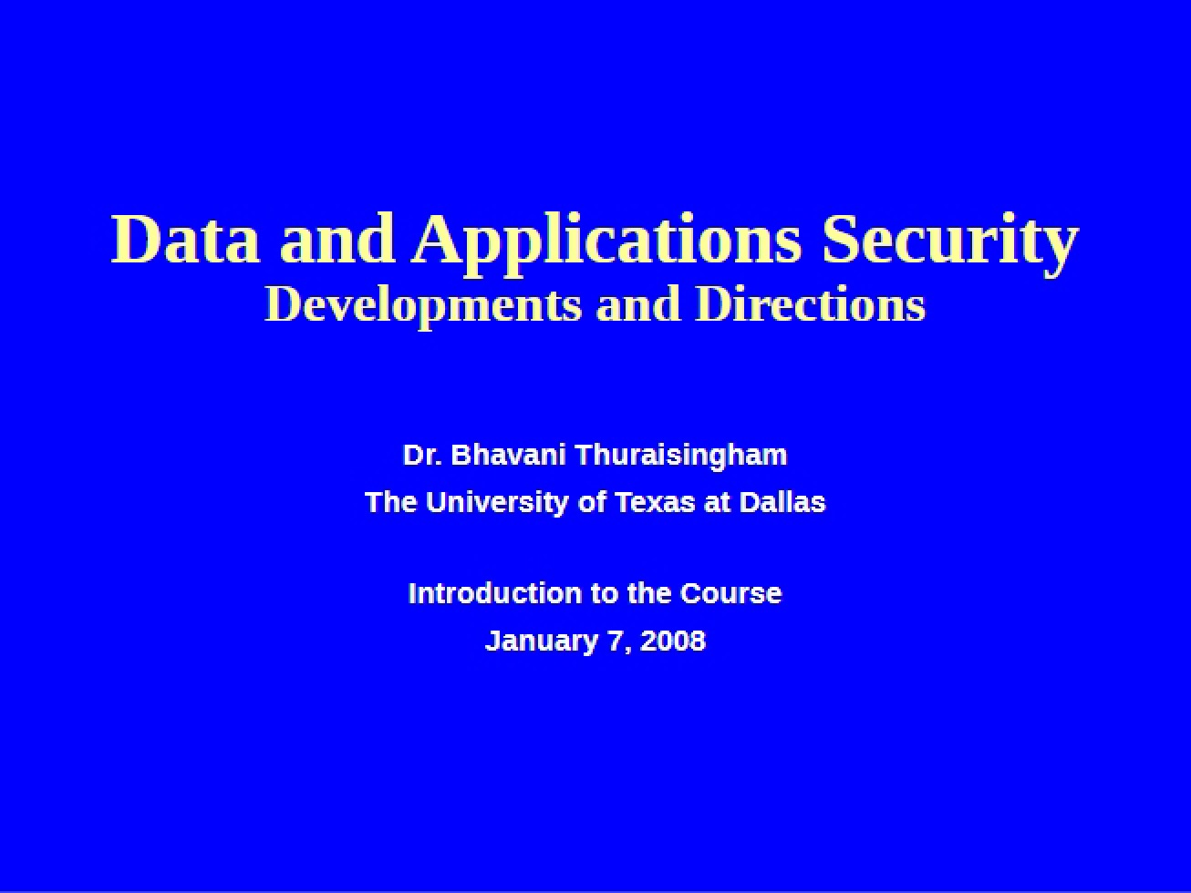 Introduction to Real-Time Data Processing