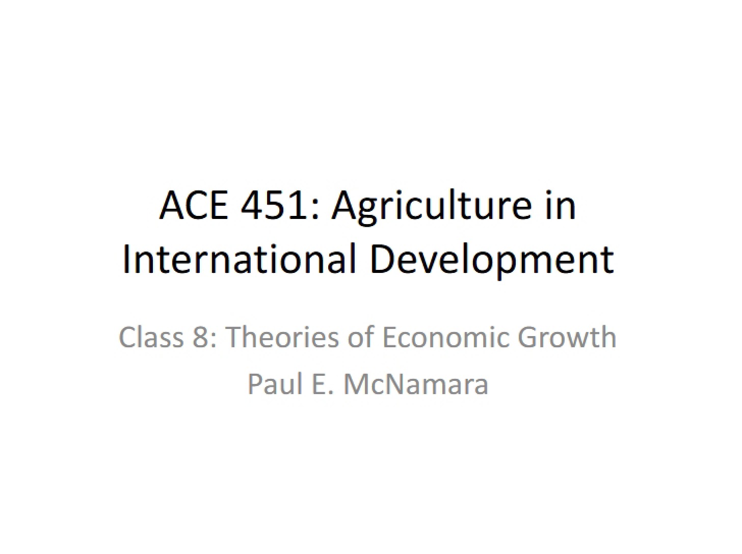Dual Economy Presentation (Class 8)
