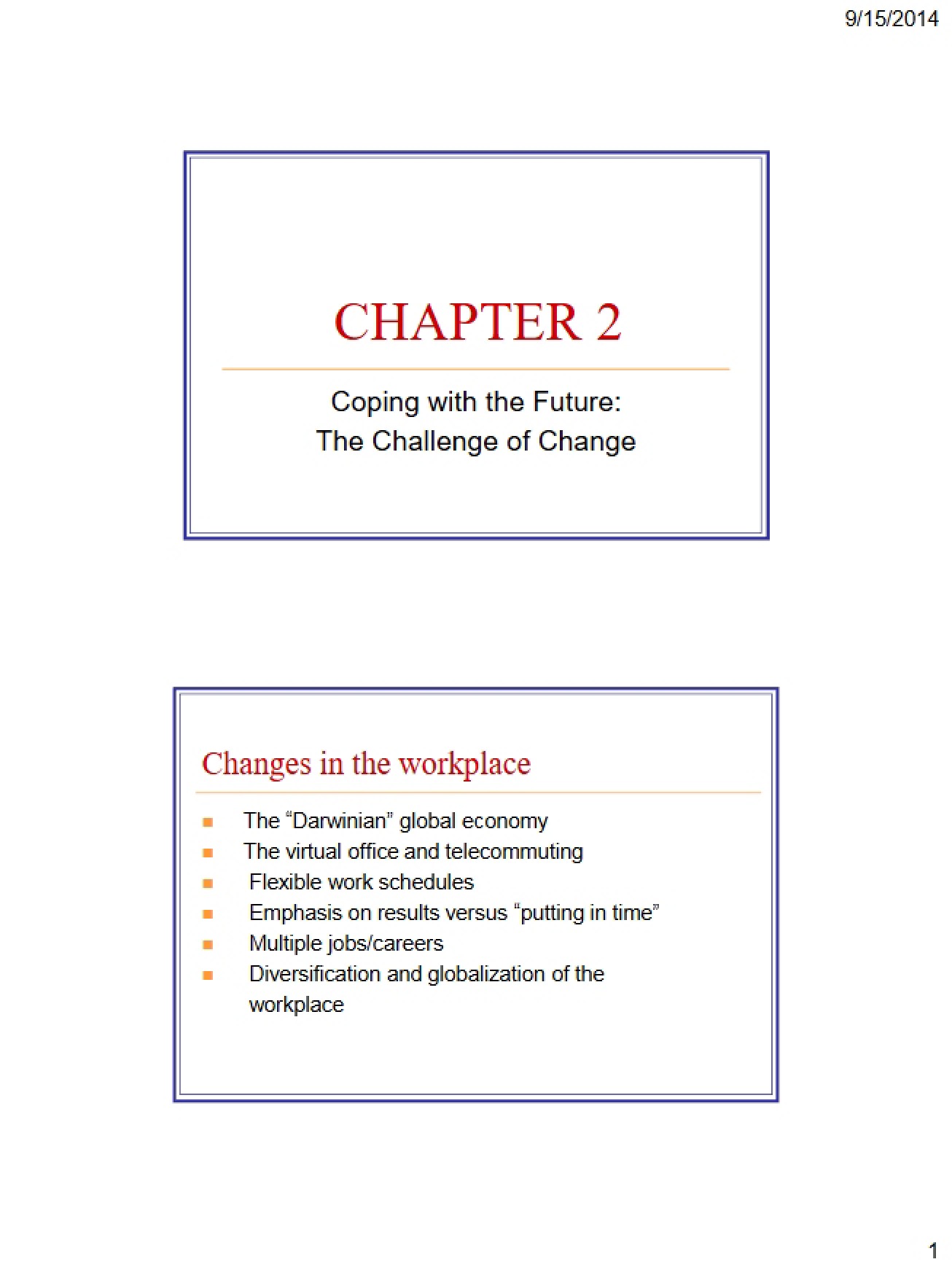 Presentation Slides Chapter 2