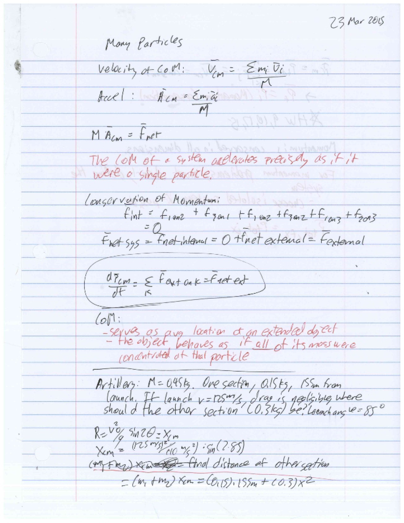 Class Notes Part Twelve