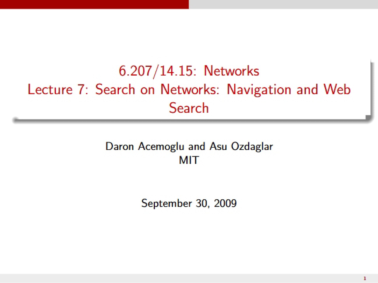 Network Search
