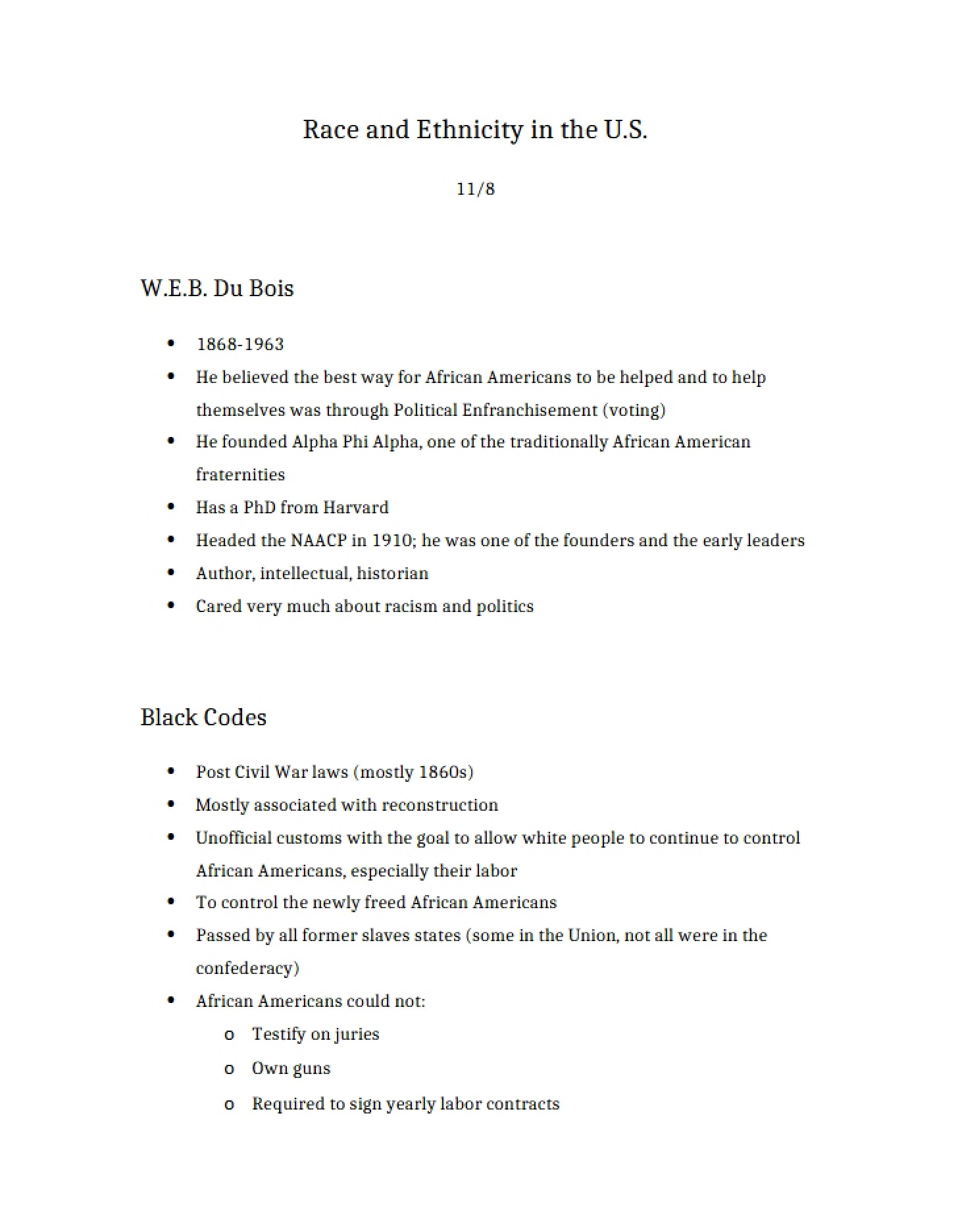 American Racial and Ethnic Groups