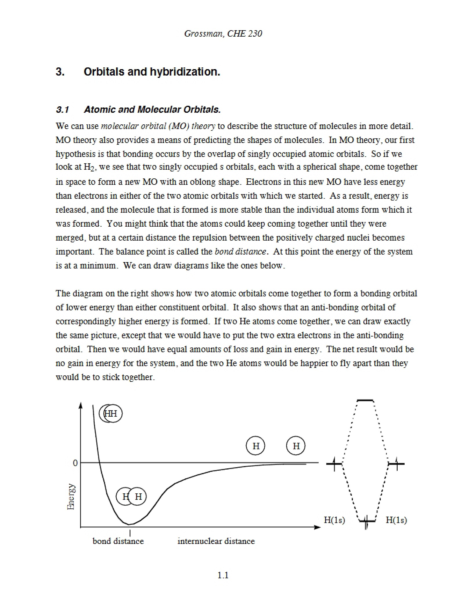 Hybridization and Orbitals