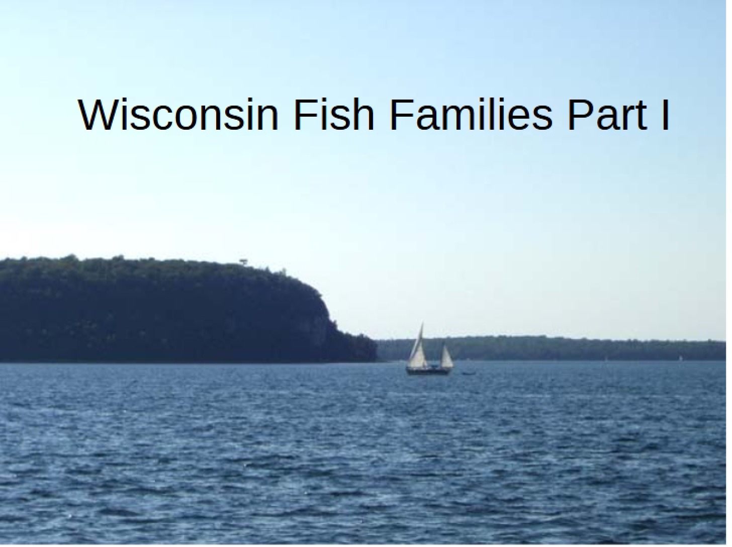 Families of Fish