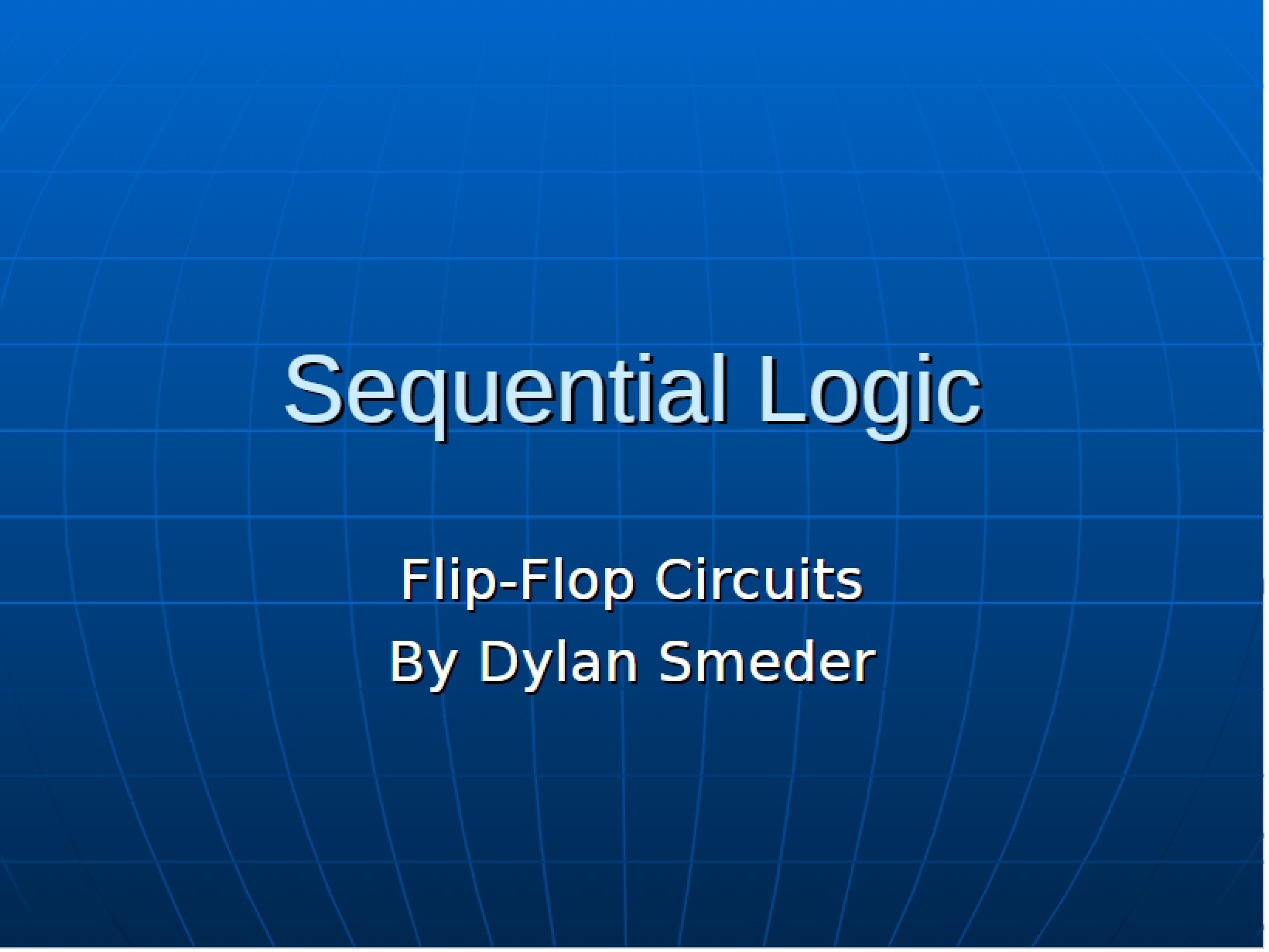 Logic (Sequential)