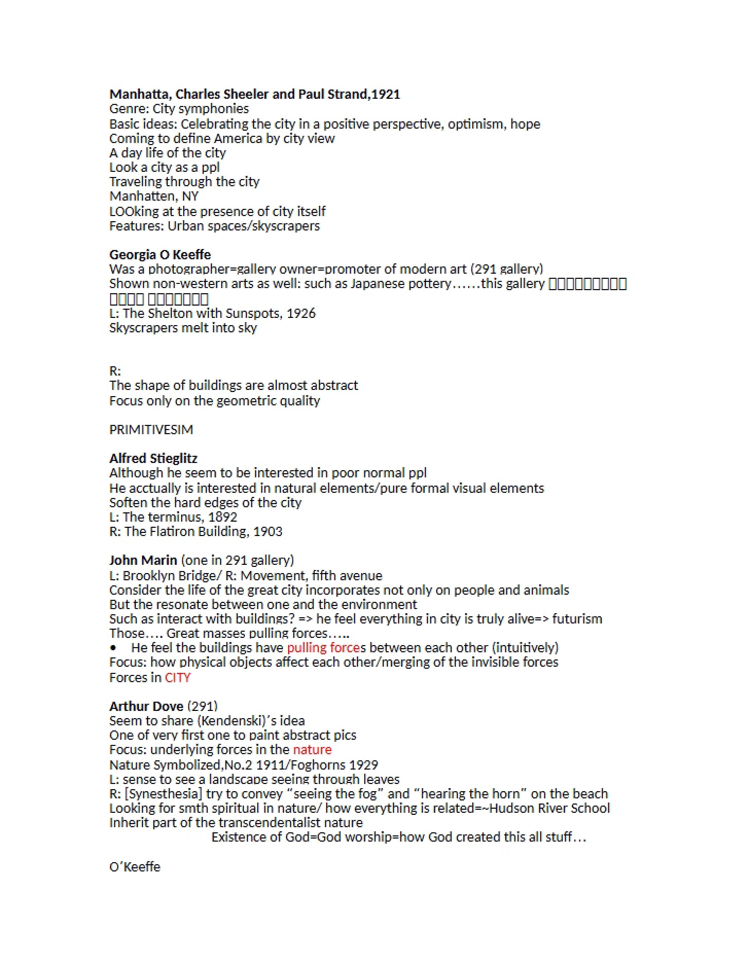 Notes for AHIS Lecture 10