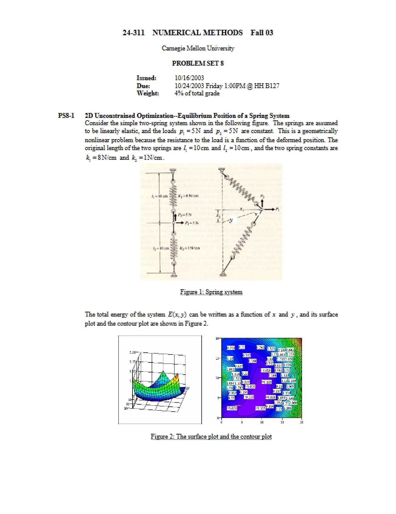 Numerical Methods Problem Overview