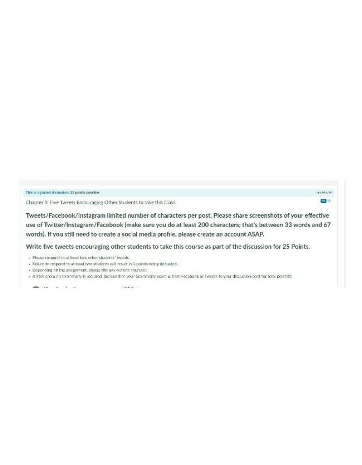 Five Tweets Encouraging Class Enrollment