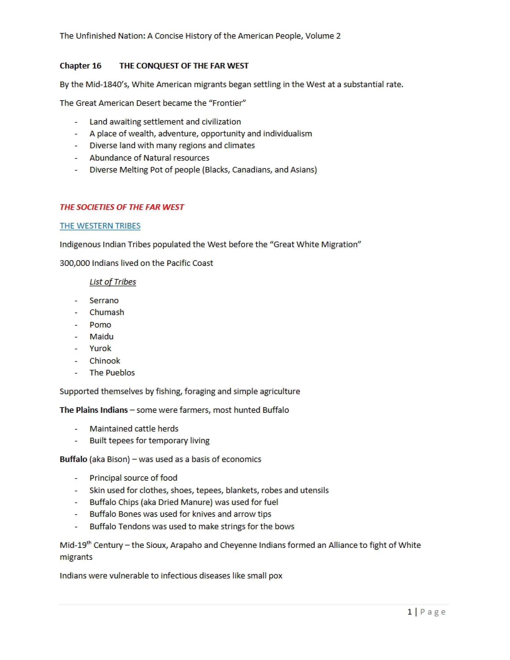 Far West Conquest (Chapter 16)
