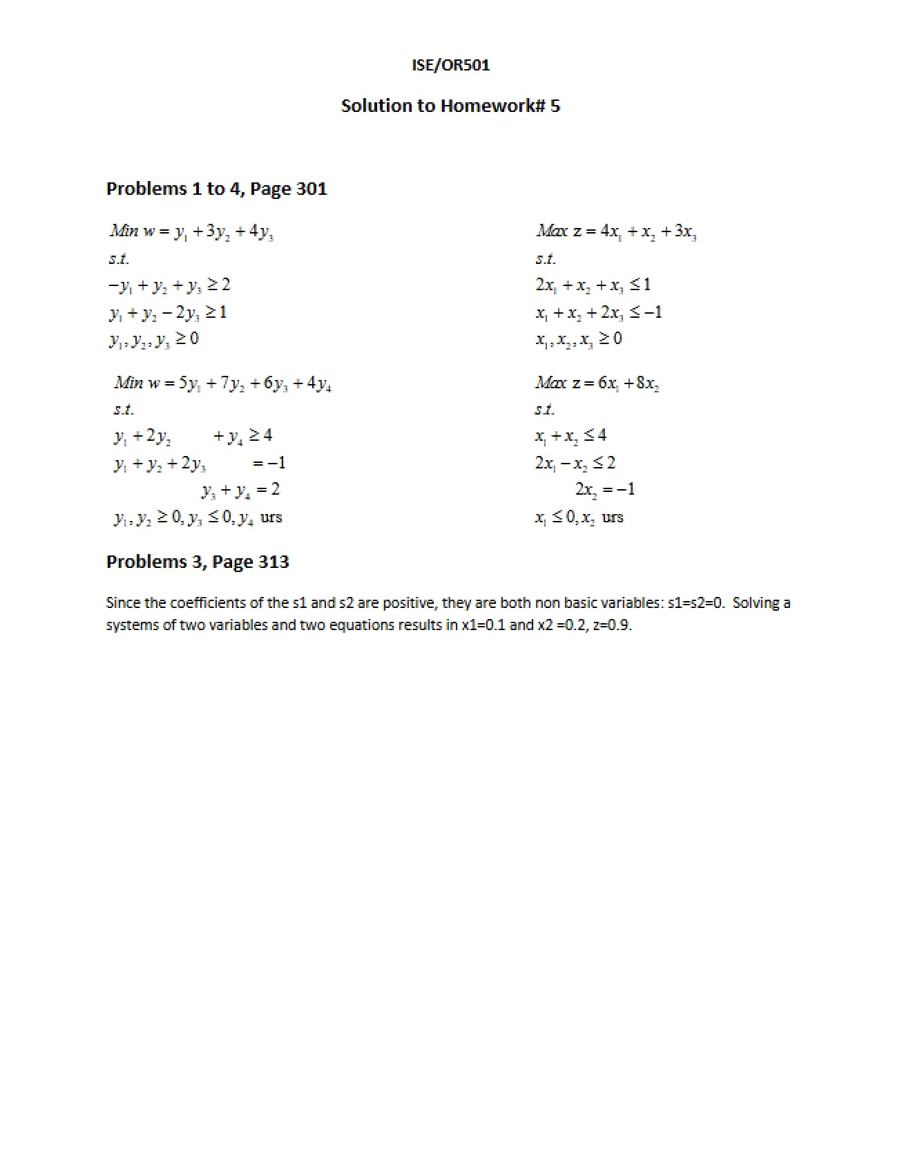 Fall 12 Homework 5 Solutions
