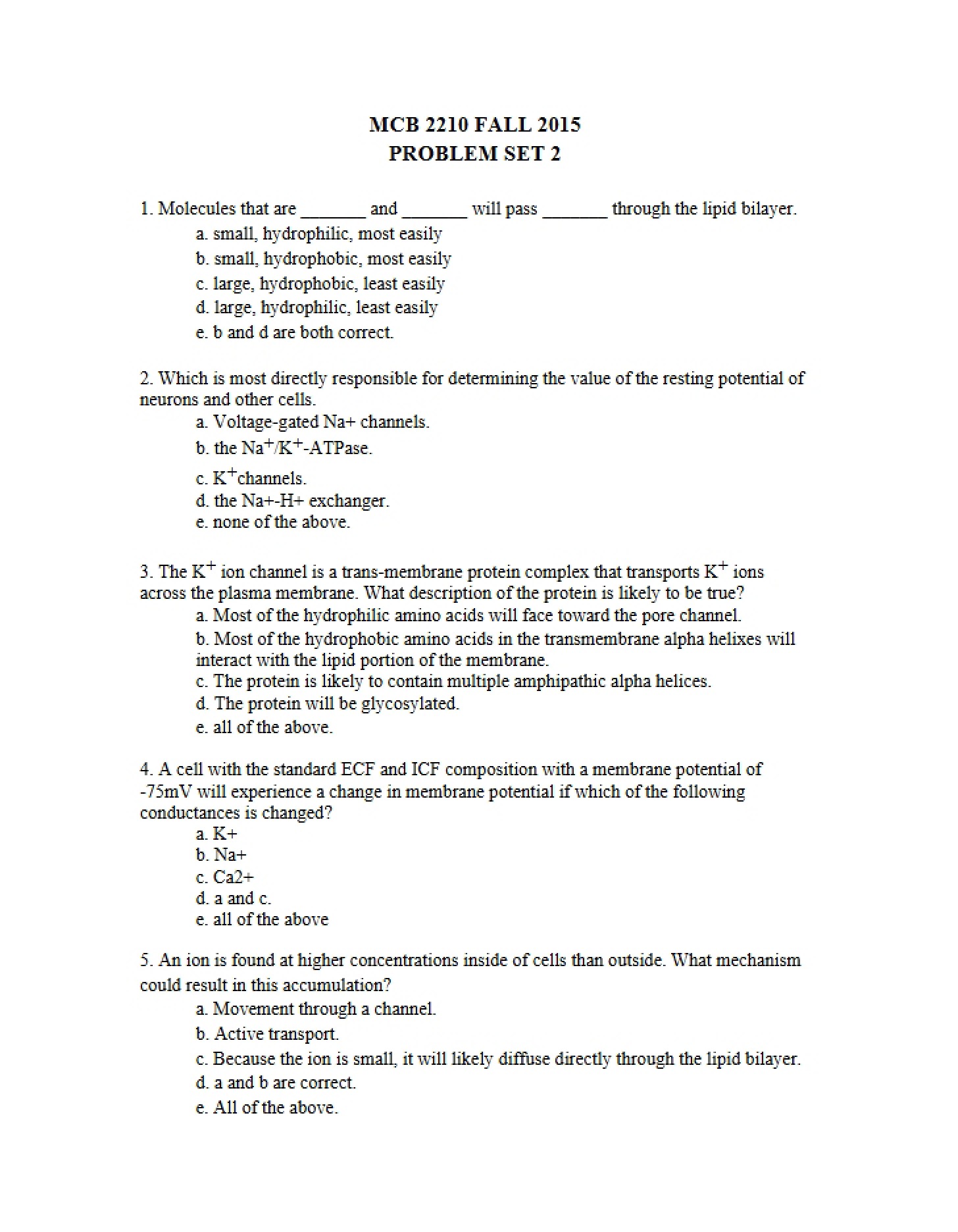 Set 2 Problems - 16 Pages