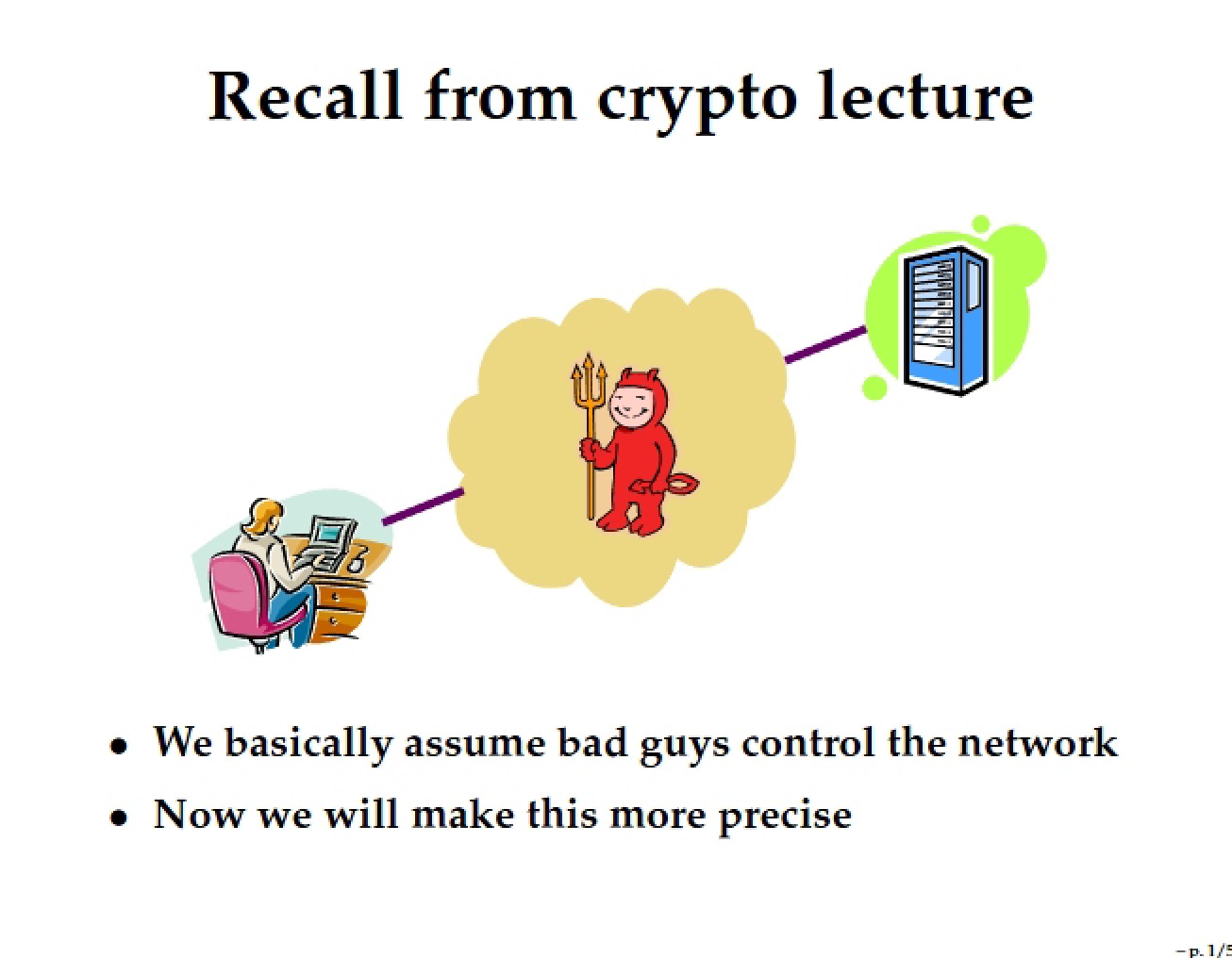 Fifteenth Set of Study Notes for a Computer and Network Security Course
