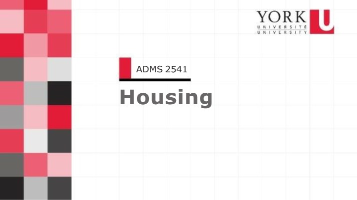 Week 7 Housing Worksheet