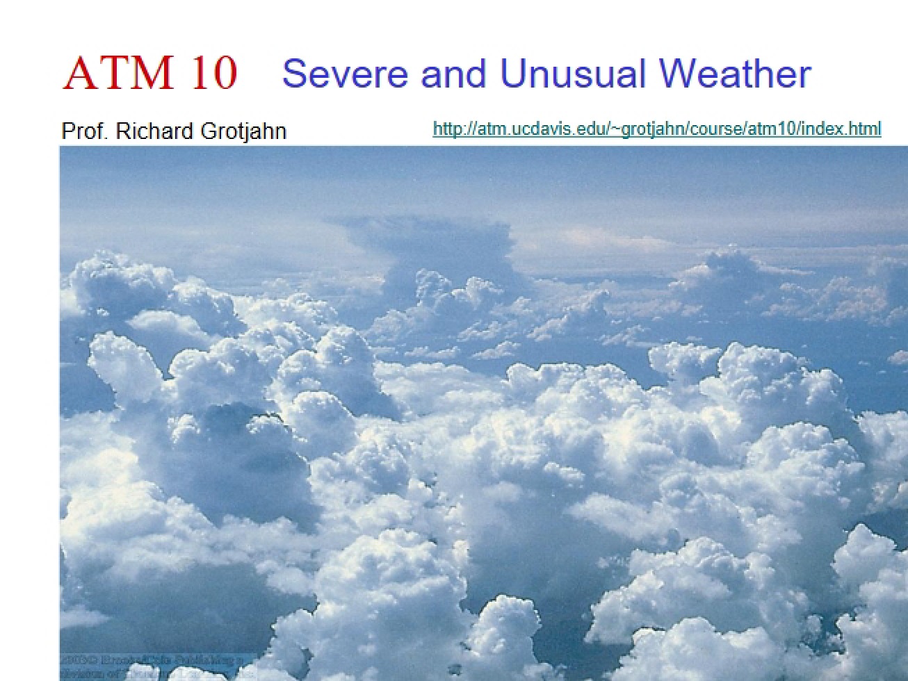 Notes from Atmospheric Pollution Lectures
