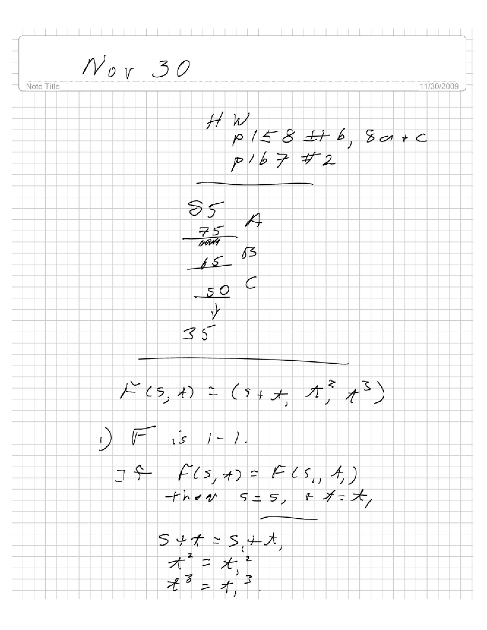 Advanced Calculus Lecture Notes