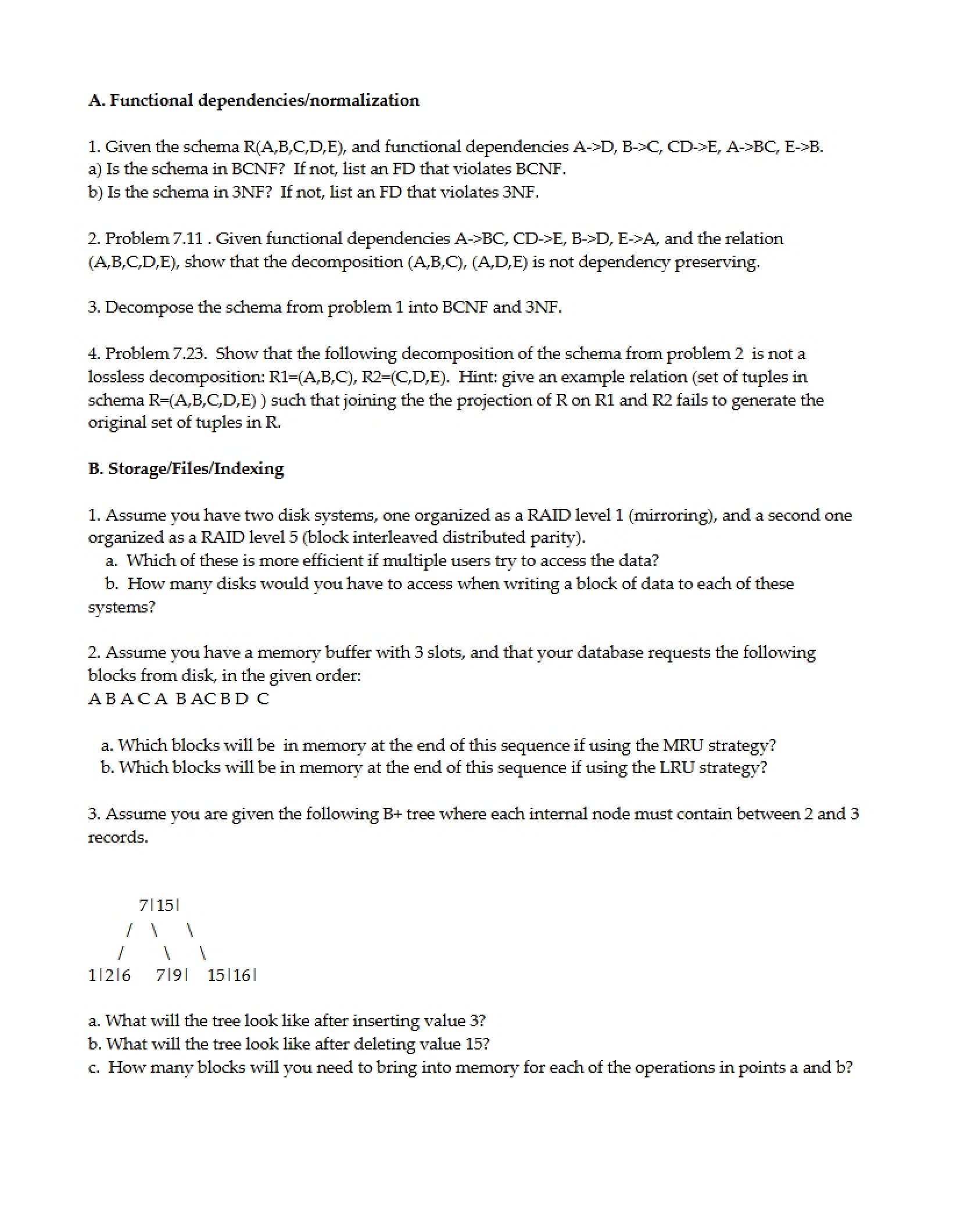 Midterm 2 Sample